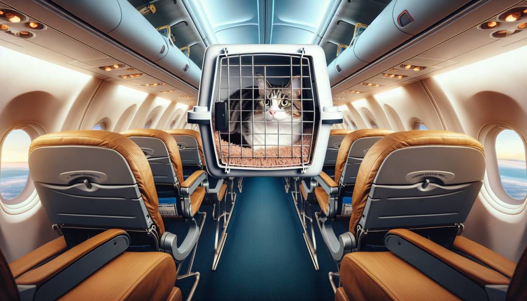 Voyager avec son chat en avion : sélectionner la meilleure cage à chat
