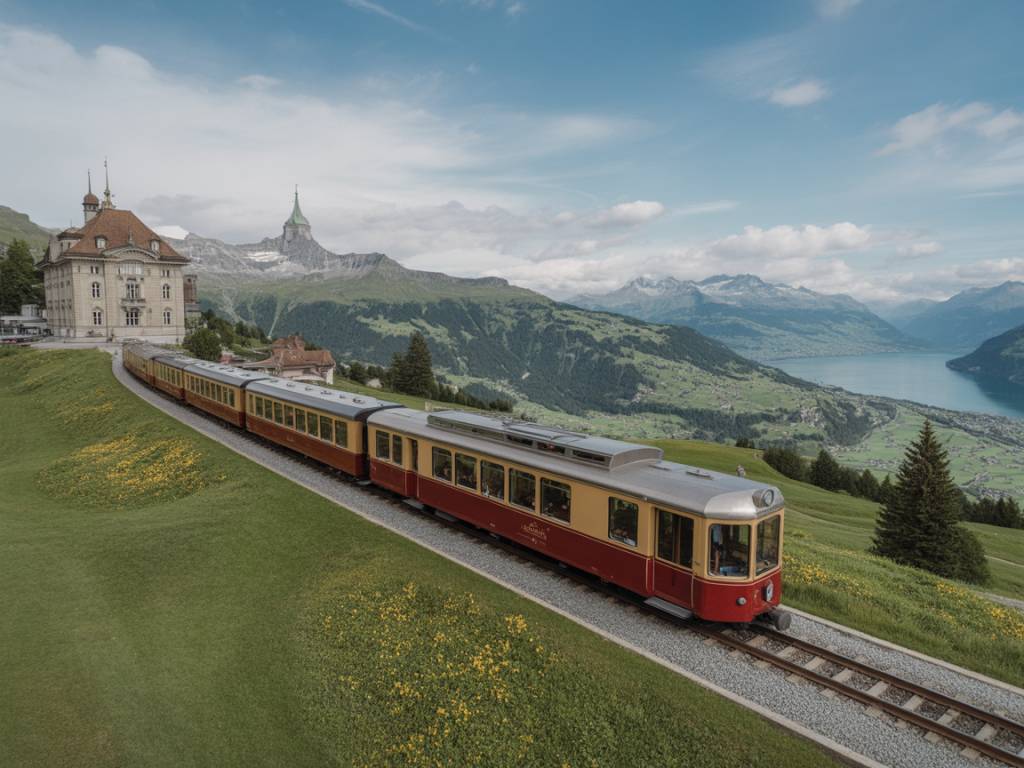 Séjour de luxe en Suisse : entre palaces alpins, trains panoramiques et expériences bien-être d’exception